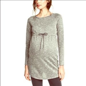 H&M mama sweatshirt maternity dress.